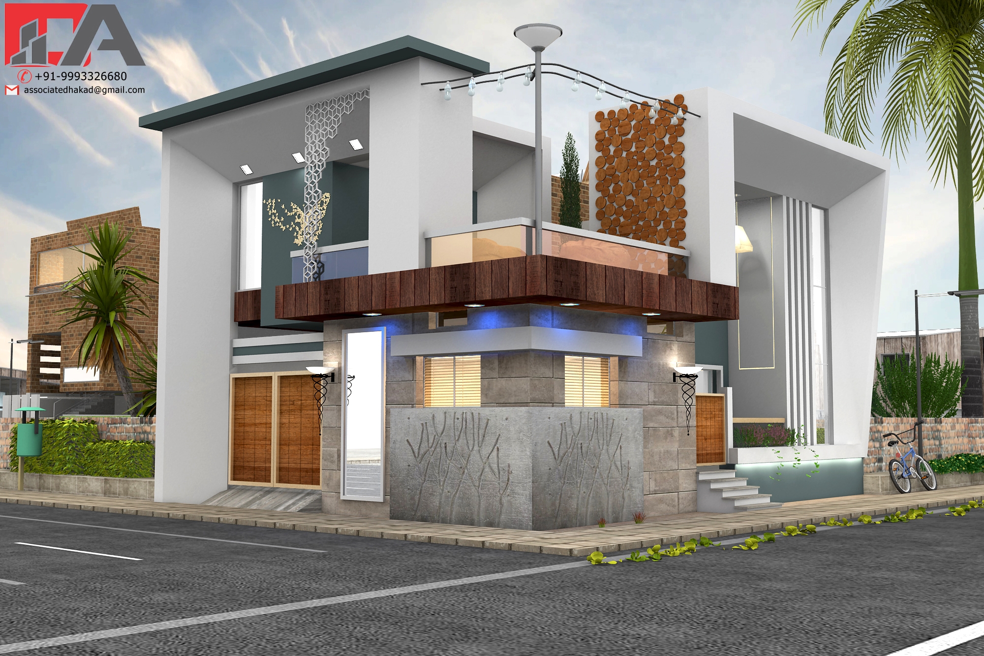House Plan | B+3 Commercial Building Front elevation design. | Facebook