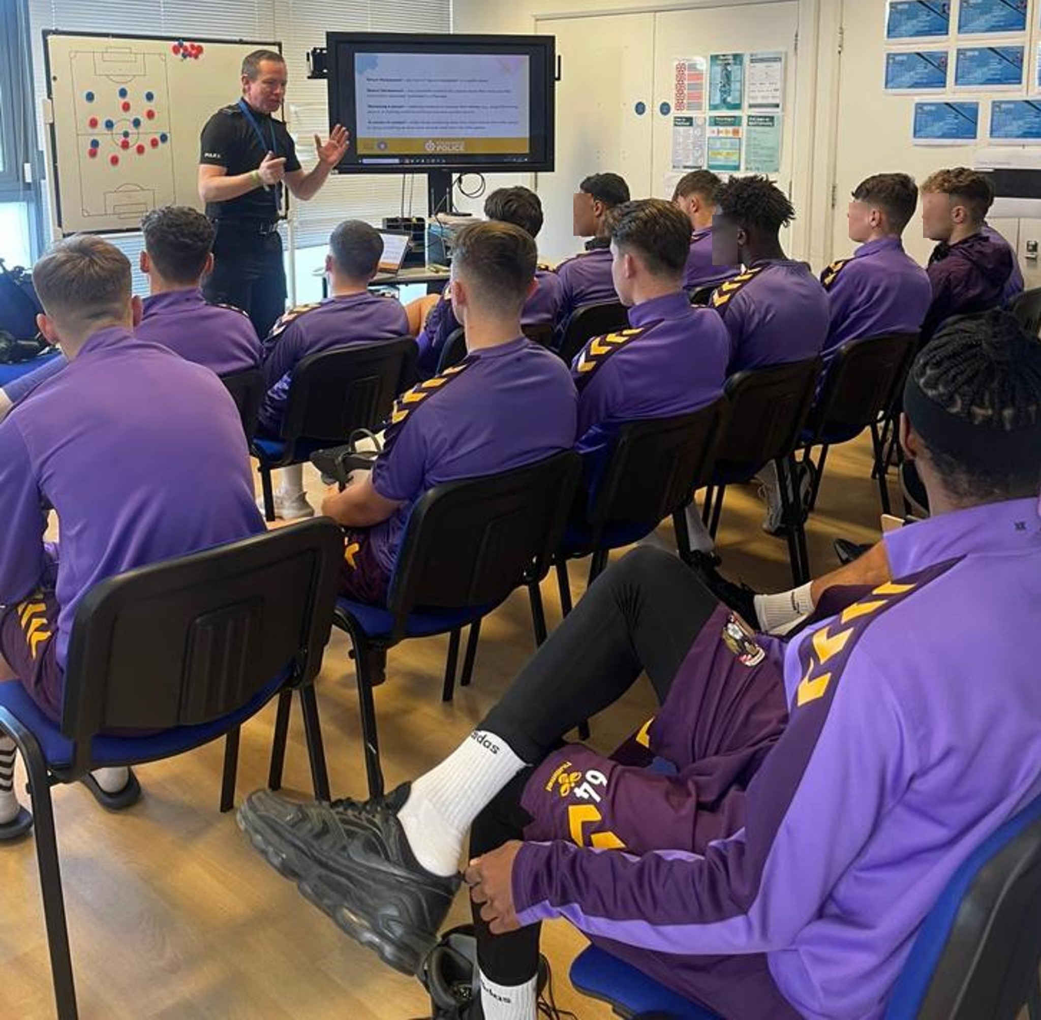 Warwickshire - PC Darren Lund from the force’s Youth Engagement Team ...
