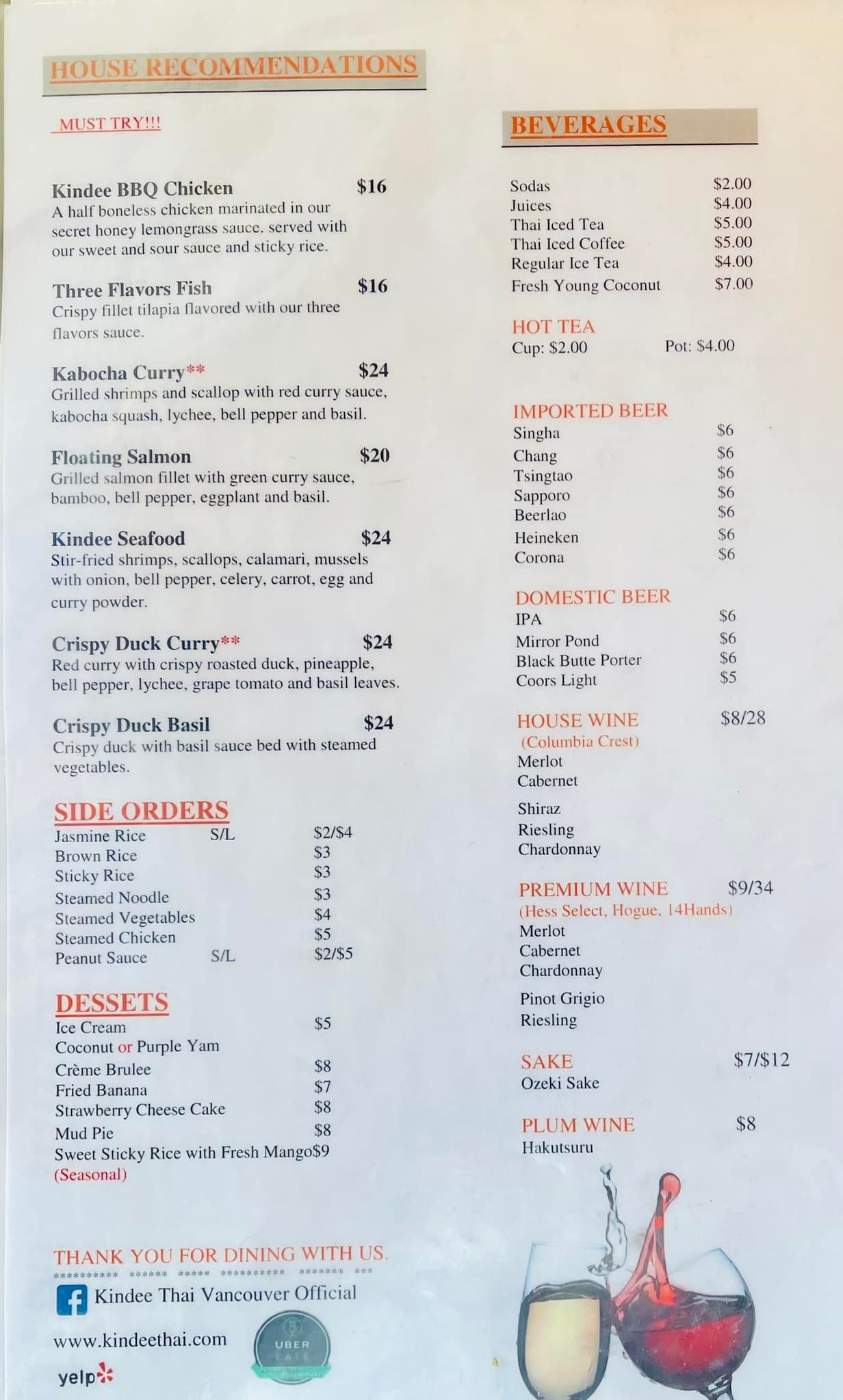 Kindeethai Restaurant - Vancouver | Vancouver WA