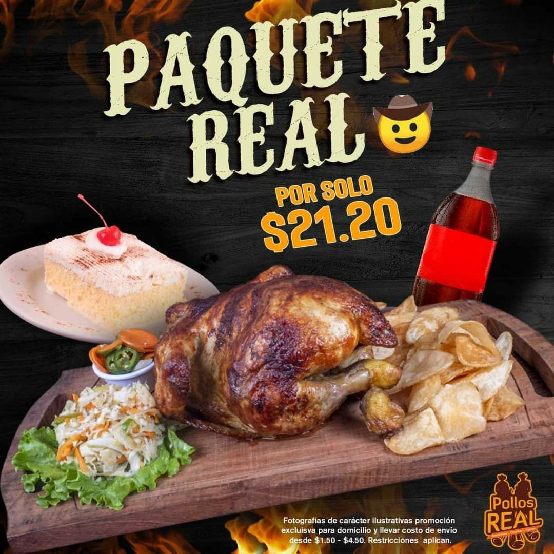 Pollos Real - 🤠 Celebra nuestro #41Aniversario 🎈🎉 con el...