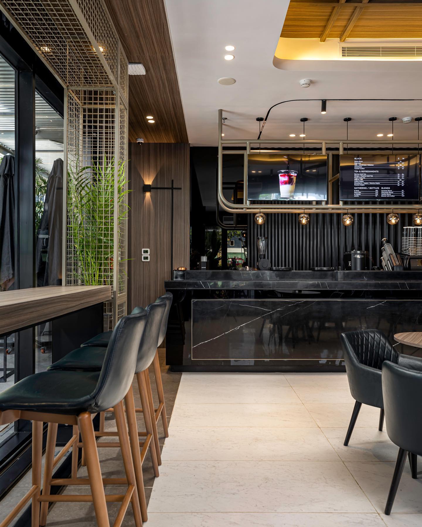 Reference - @cafcafe.eg | @parkst_eg by @mimar_interiors...