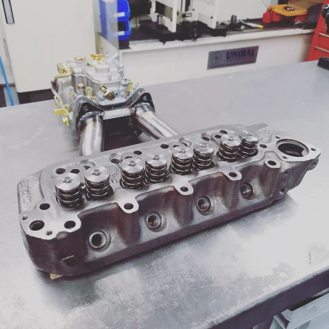 MED Engineering - A Rally Special cylinder head and Weber...