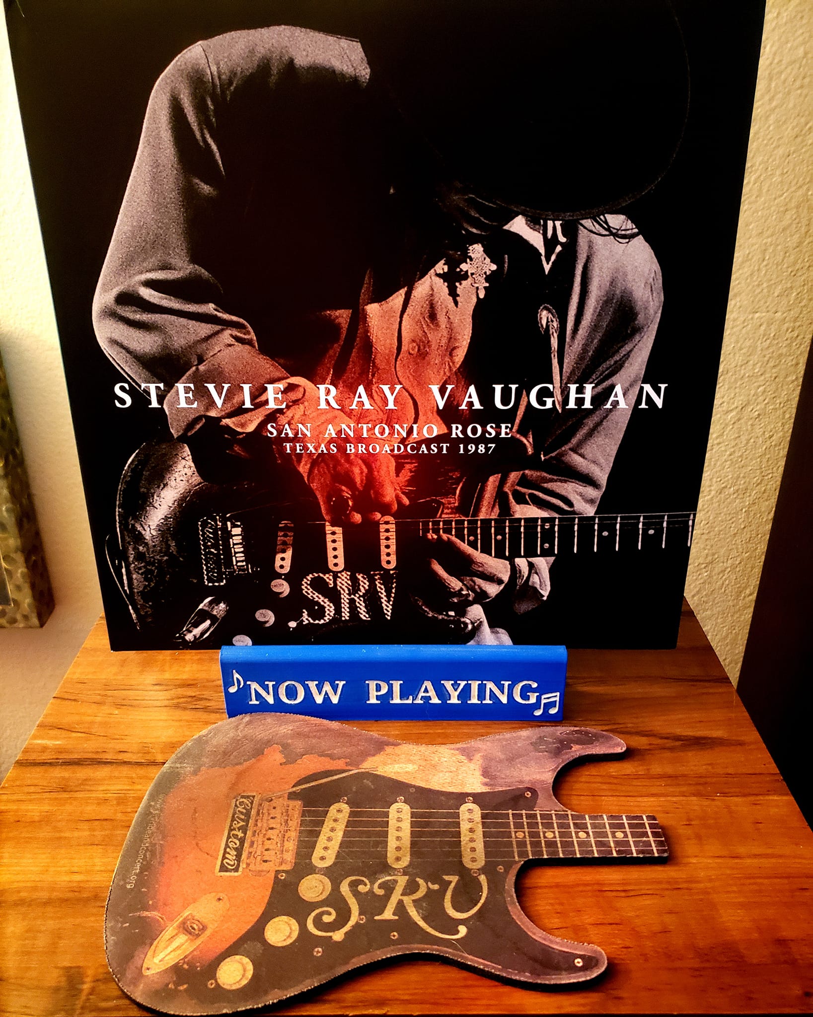 In 1986, Stevie Ray Vaughan kicked off the campaign in front of