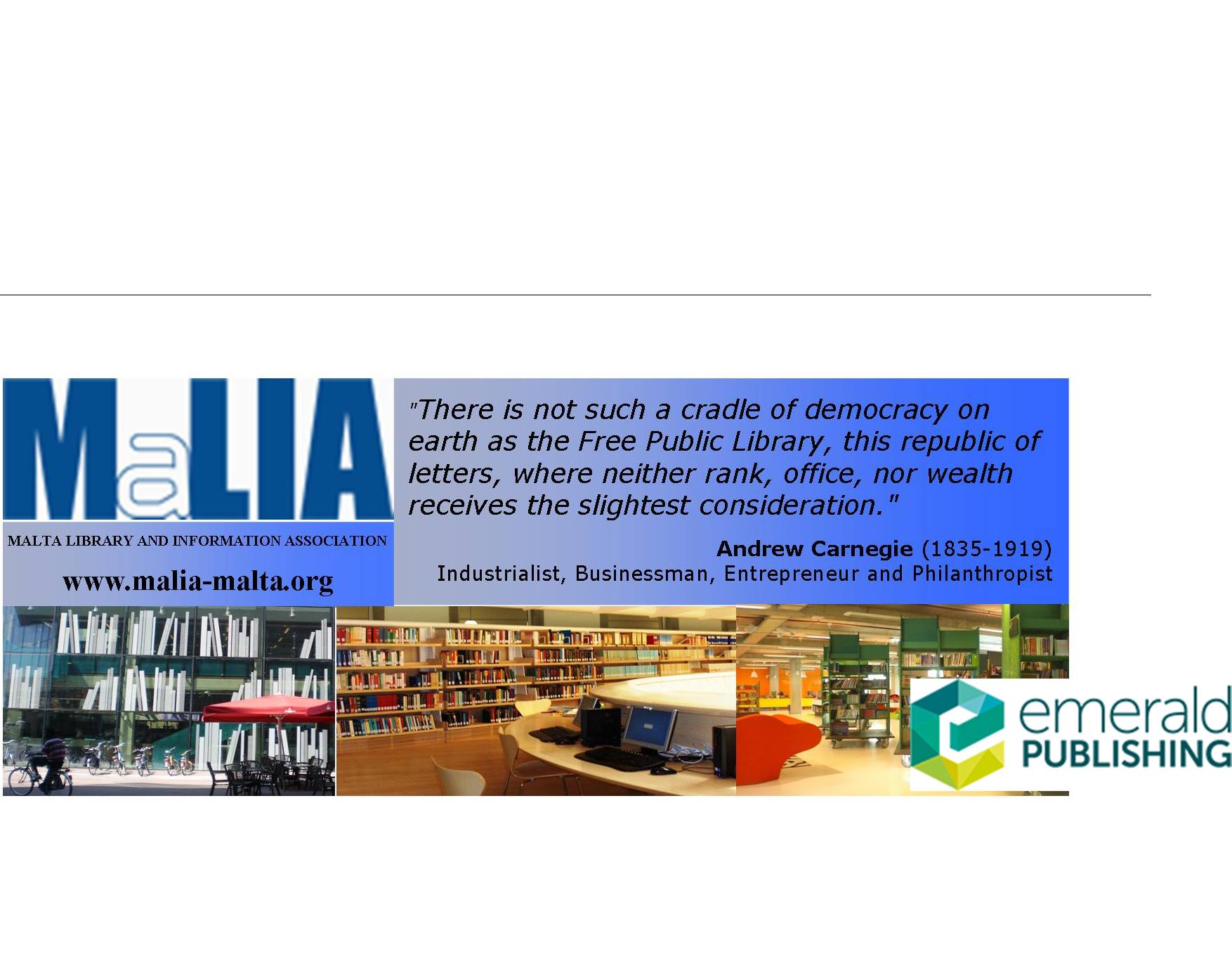 Malta Library and Information Association (MaLIA) | Msida
