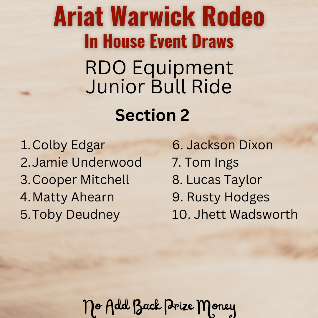 Warwick Show and... - Warwick Show and Rodeo Society Inc