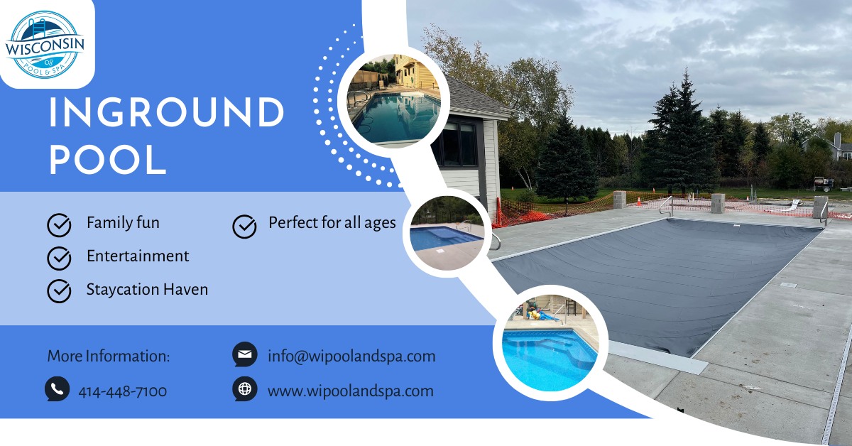 🌊🏖️ Create your own staycation... - Wisconsin Pool and Spa | Facebook
