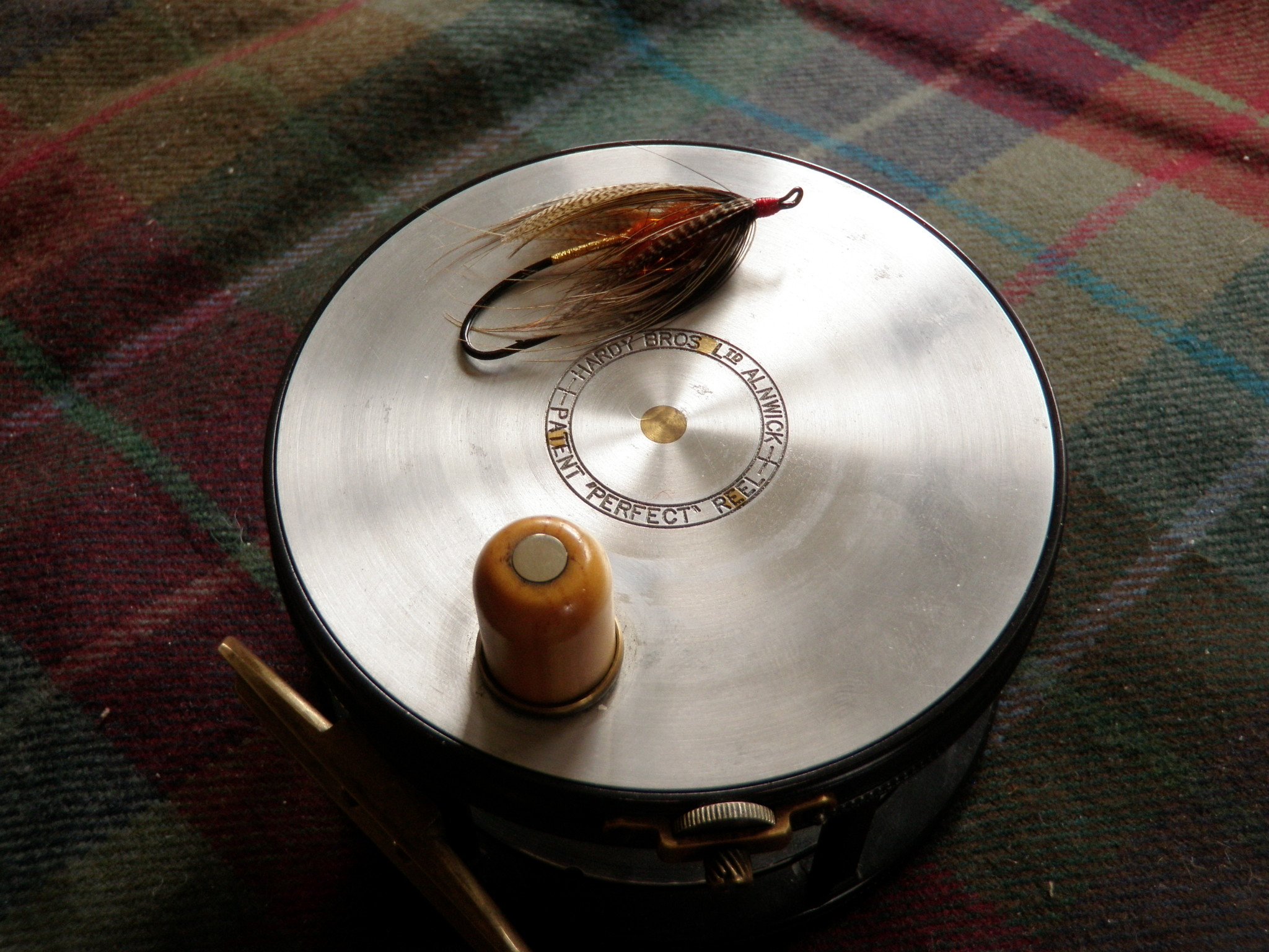 dingley perfect pattern fly reel for sale / Army Navy Stores Hardy's Dingley Perfect 3 1/2"