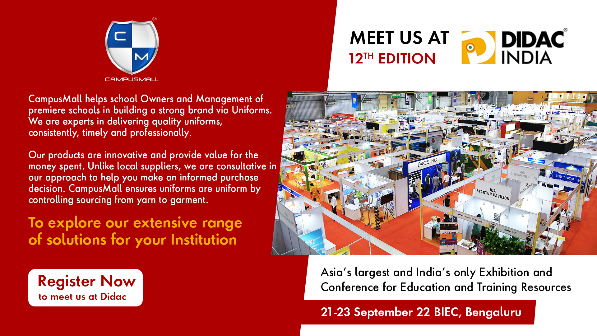 Didac India - Didac India is Asia’s largest & India’s only... | Facebook
