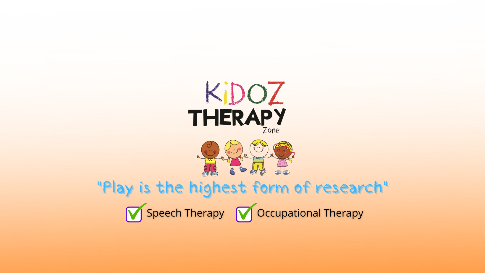 Kidoz Therapy | Kissimmee FL