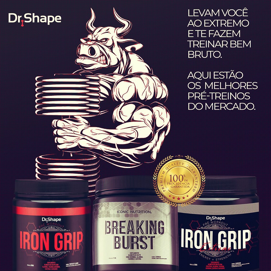 Os pré-treinos da linha Dr. Shape e... - Dr Shape Colorado