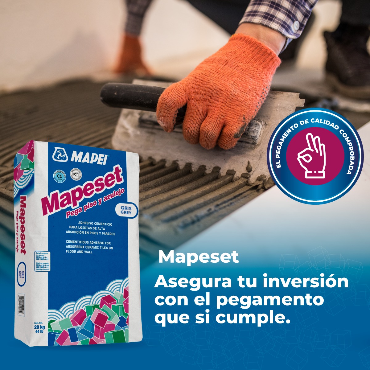 Mapei Panamá - El #Mapeset es el adhesivo cementerio para... | Facebook