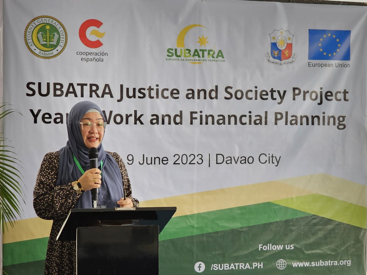 IN PHOTOS:... - Support to Bangsamoro Transition - Subatra | Facebook