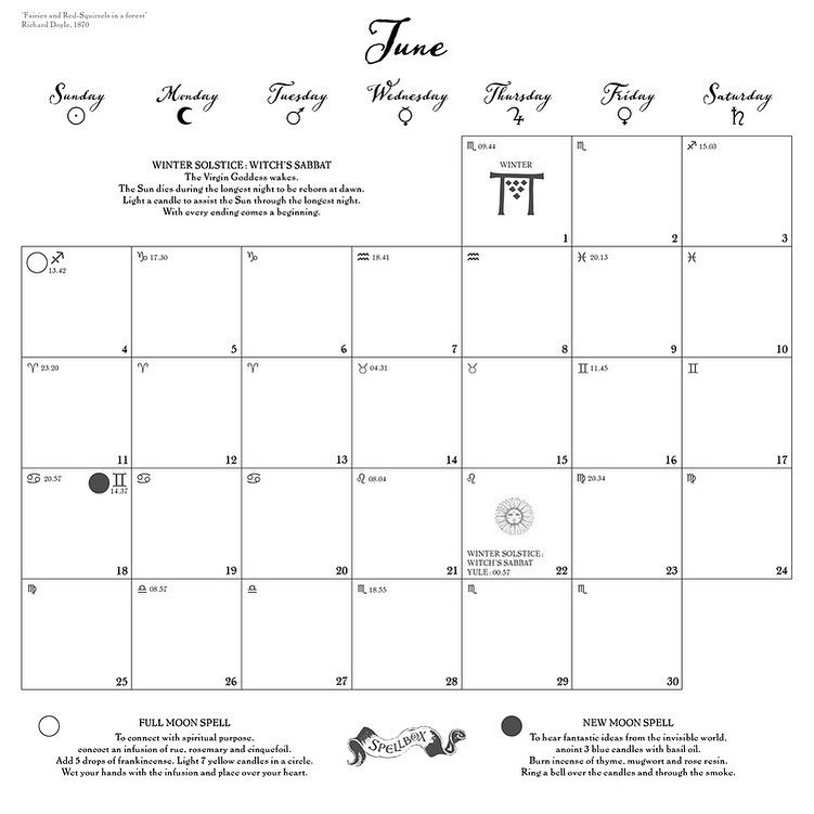 SpellBox - They have arrived! The Witch’s calendar for...