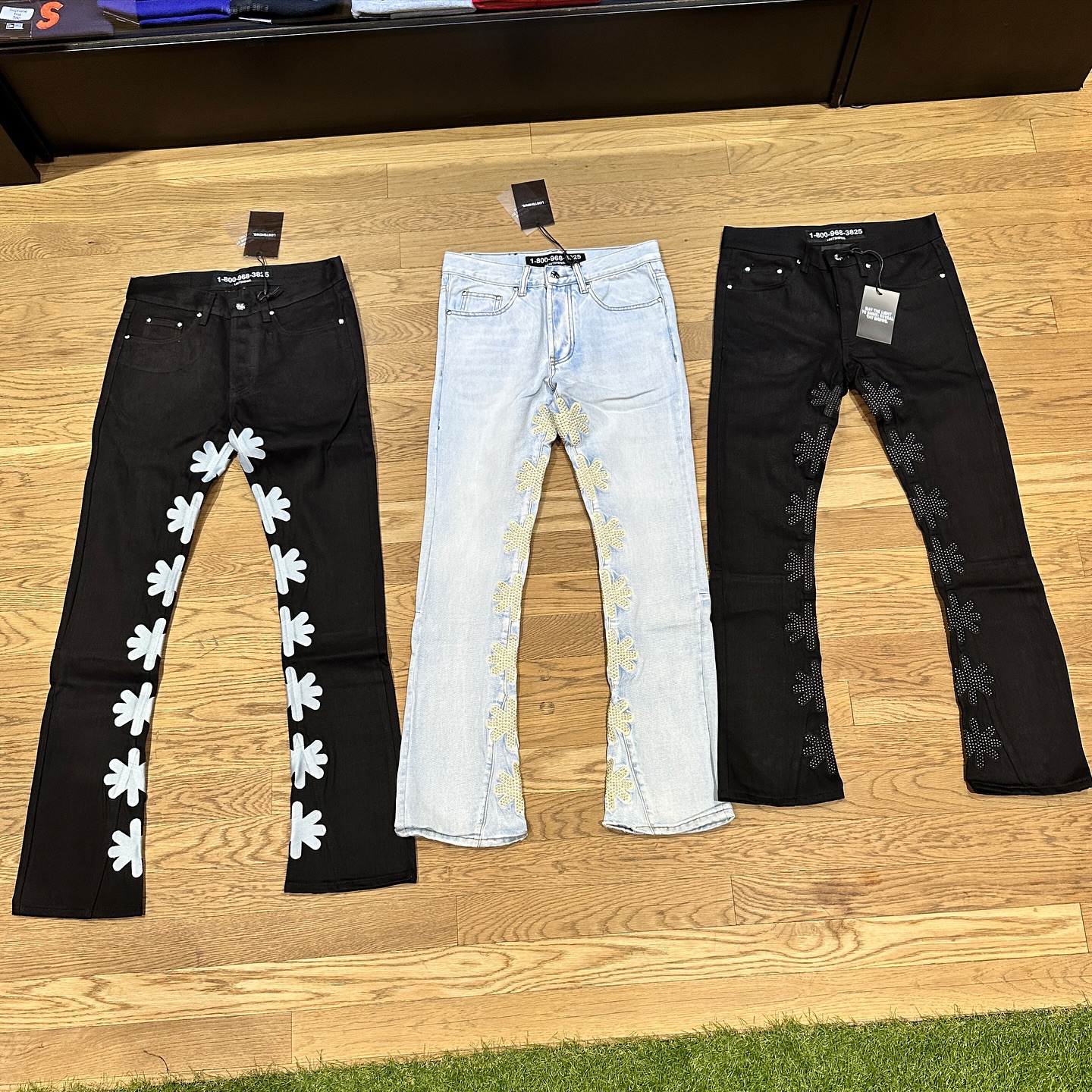 Brand New @lostshdws Denim ‼️‼️‼️ Black & White?Size-30,34,36 