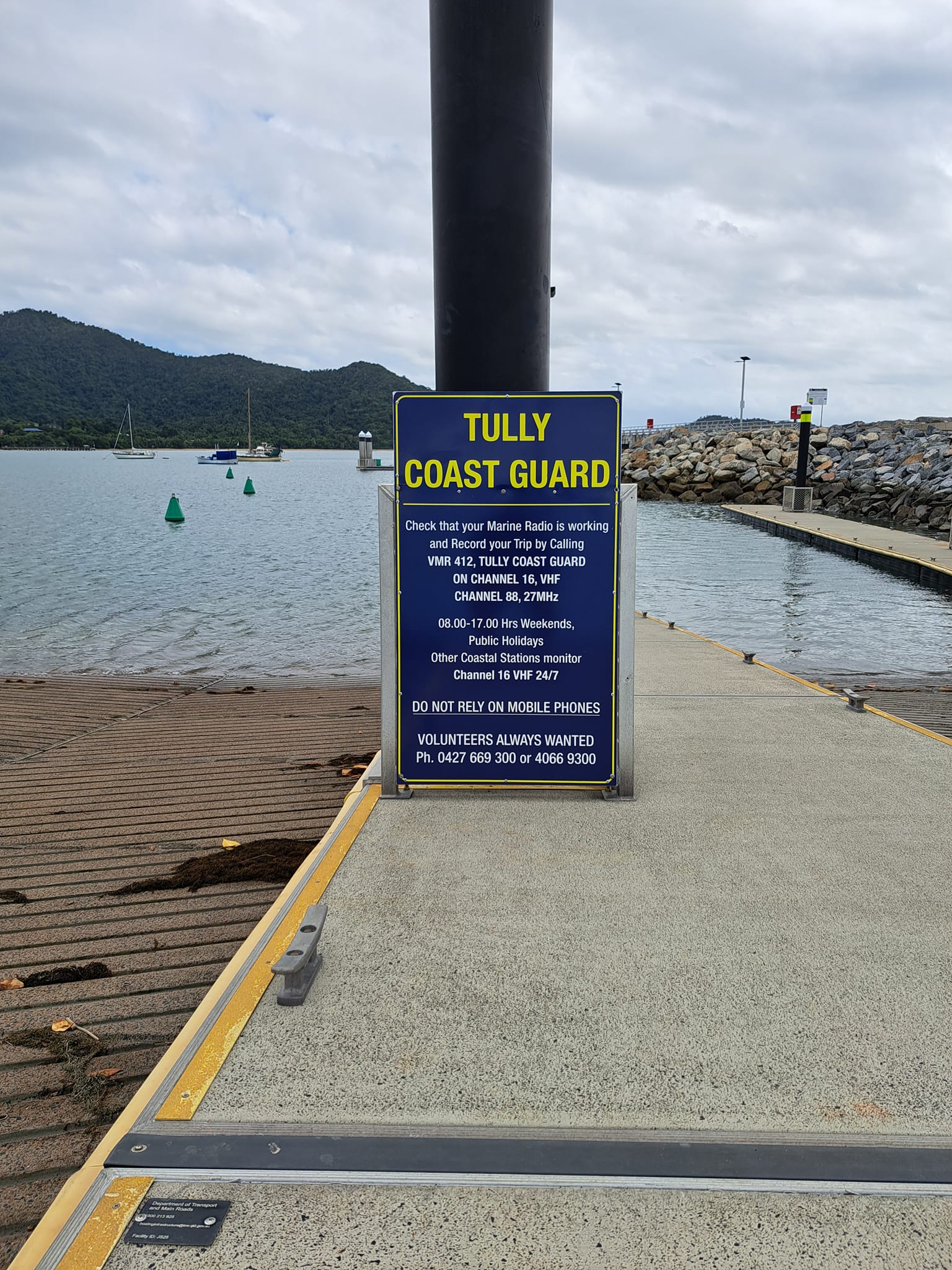 Tully Coast Guard sign has... - Coast Guard Tully - VMR 412 | Facebook