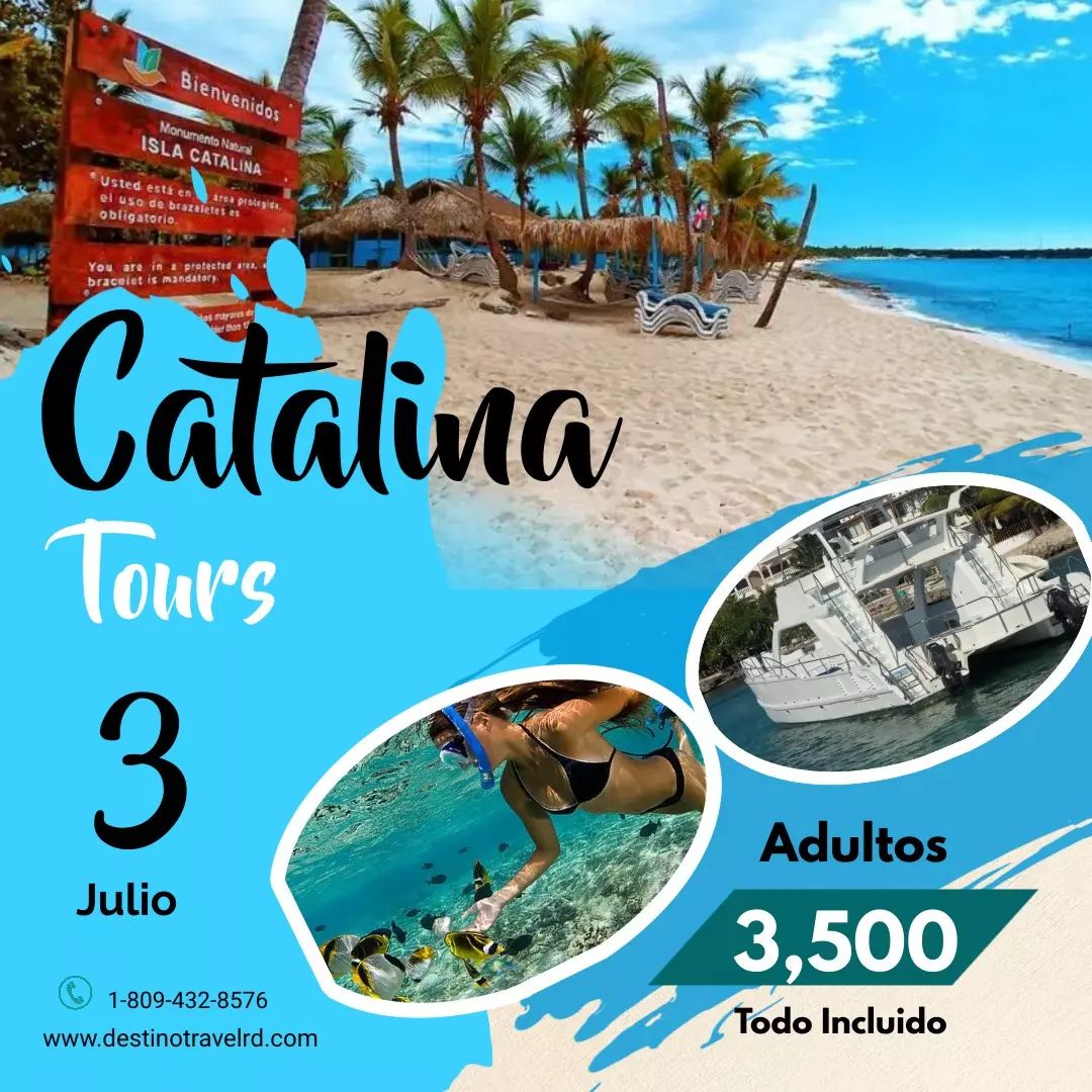 ¡Cupos Limitados! ISLA CATALINA . 🌊... - Destino Travel RD