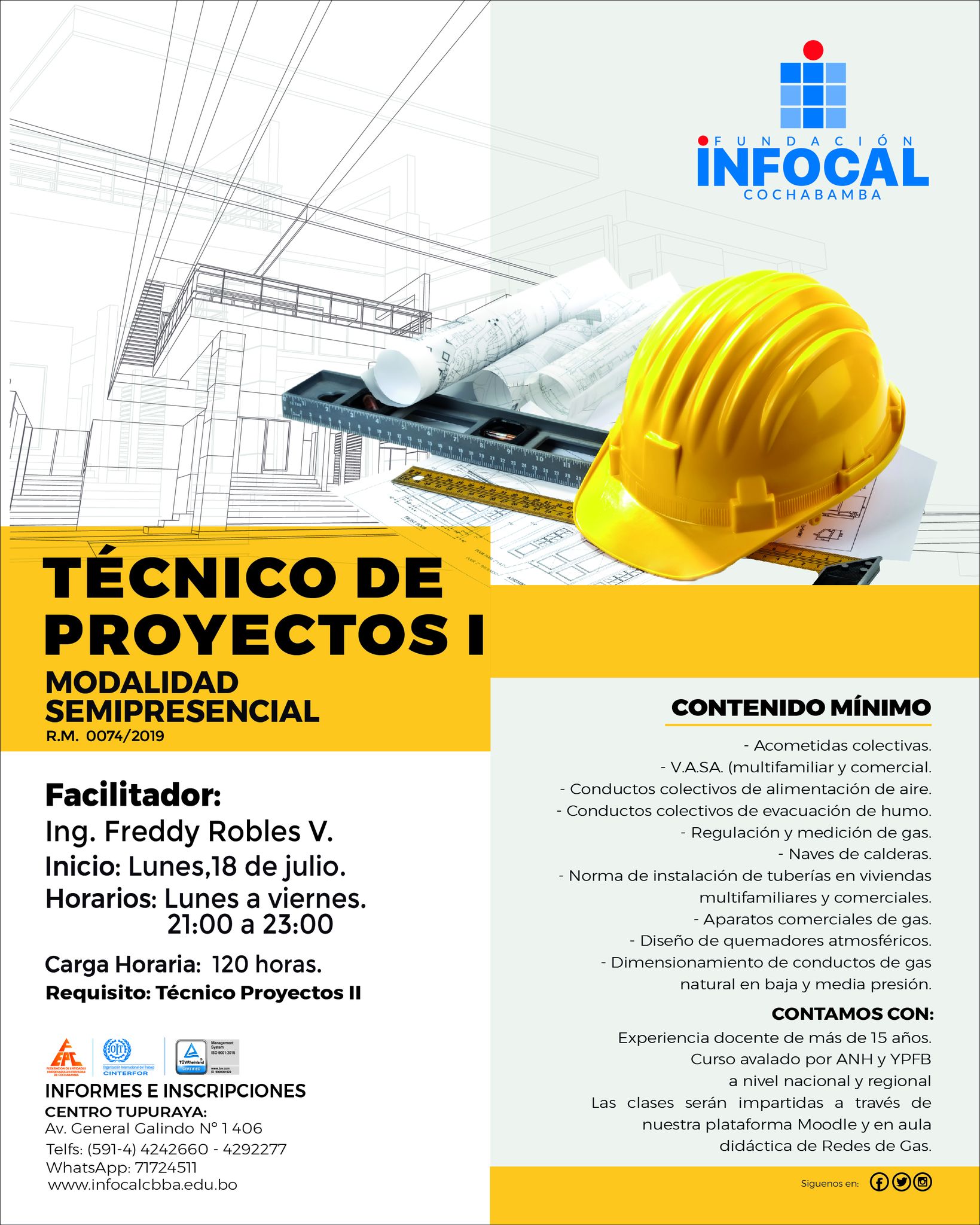Aun estas a tiempo para... - Infocal Cochabamba Oficial | Facebook