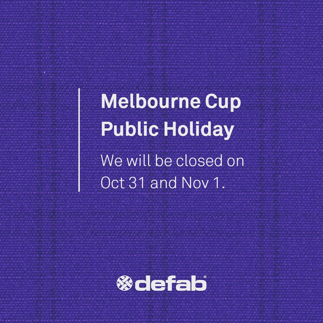 Defab - 🐎 Melbourne Cup Closure To all our valued... | Facebook
