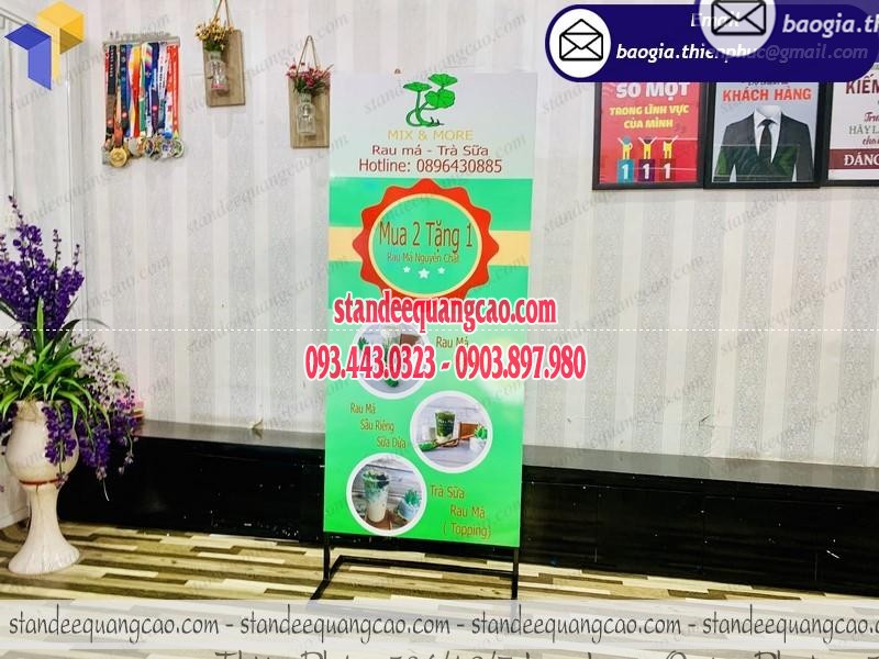 Standee - MẪU STANDY KHUNG SẮT QUẢNG CÁO ĐỘC LẠ NHẤT NĂM 2021 Tên Sản ...