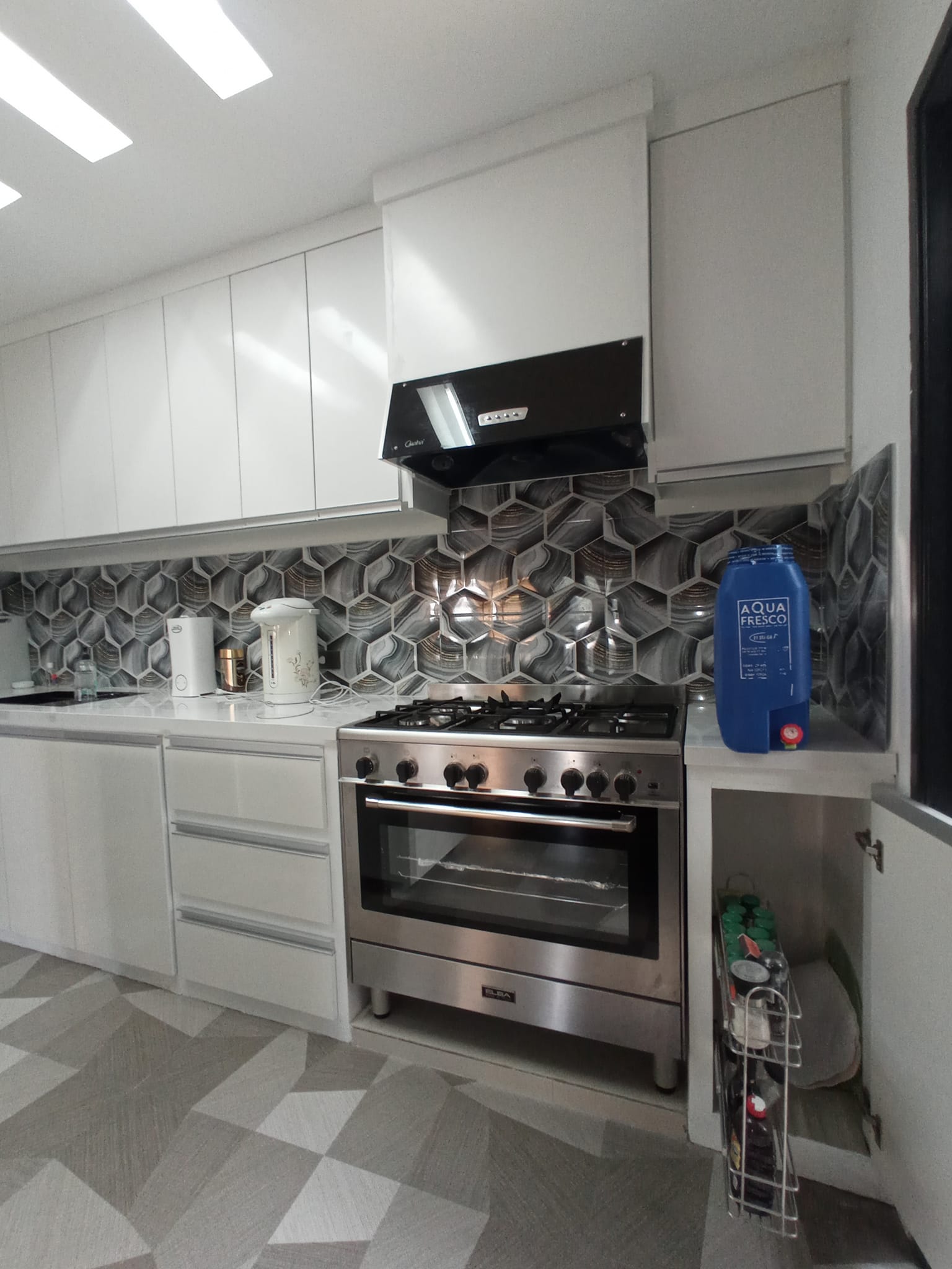 White and gray kitchen concept... - AAC All About Cabinets | Facebook