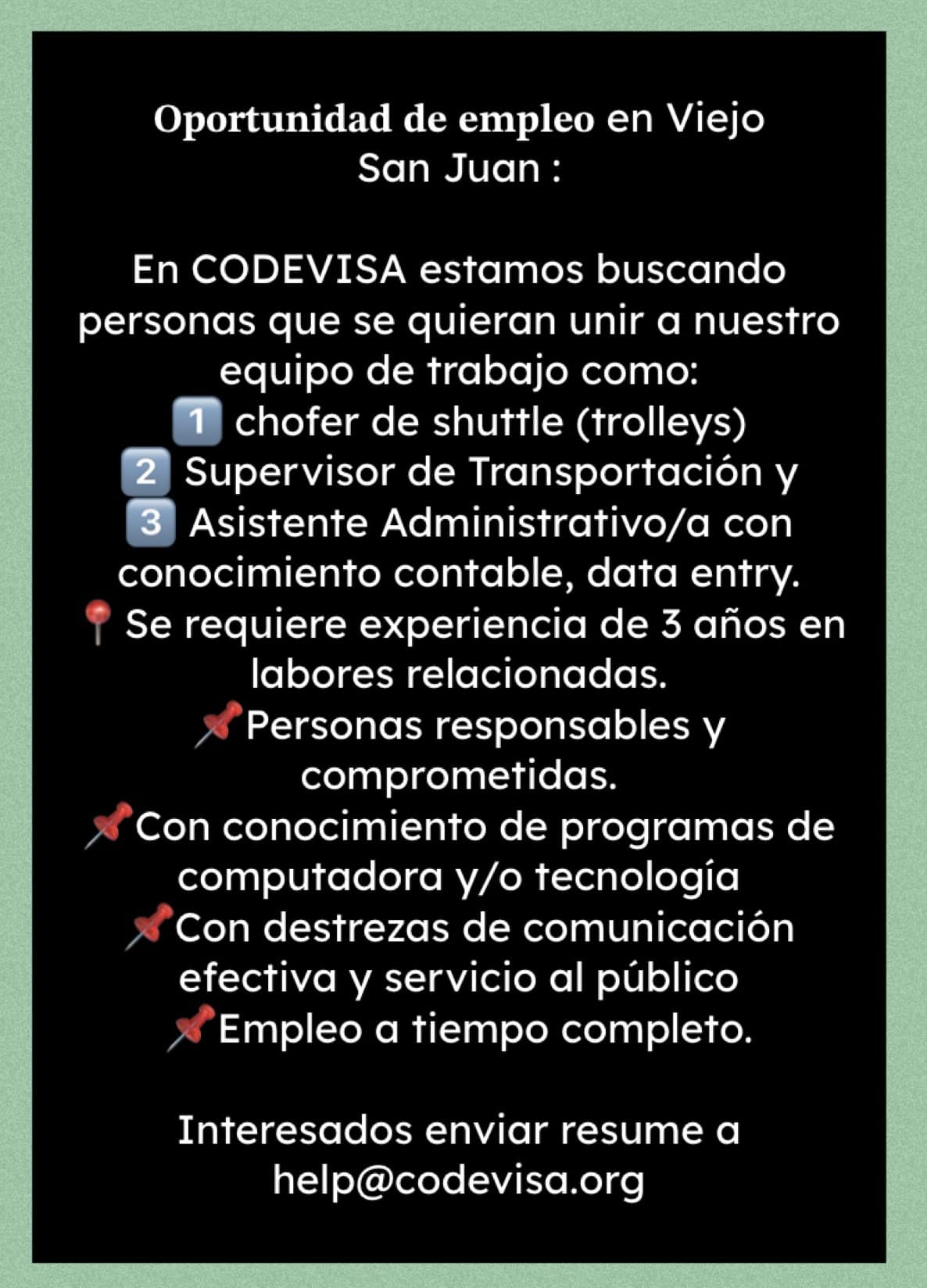 Codevisa | San Juan