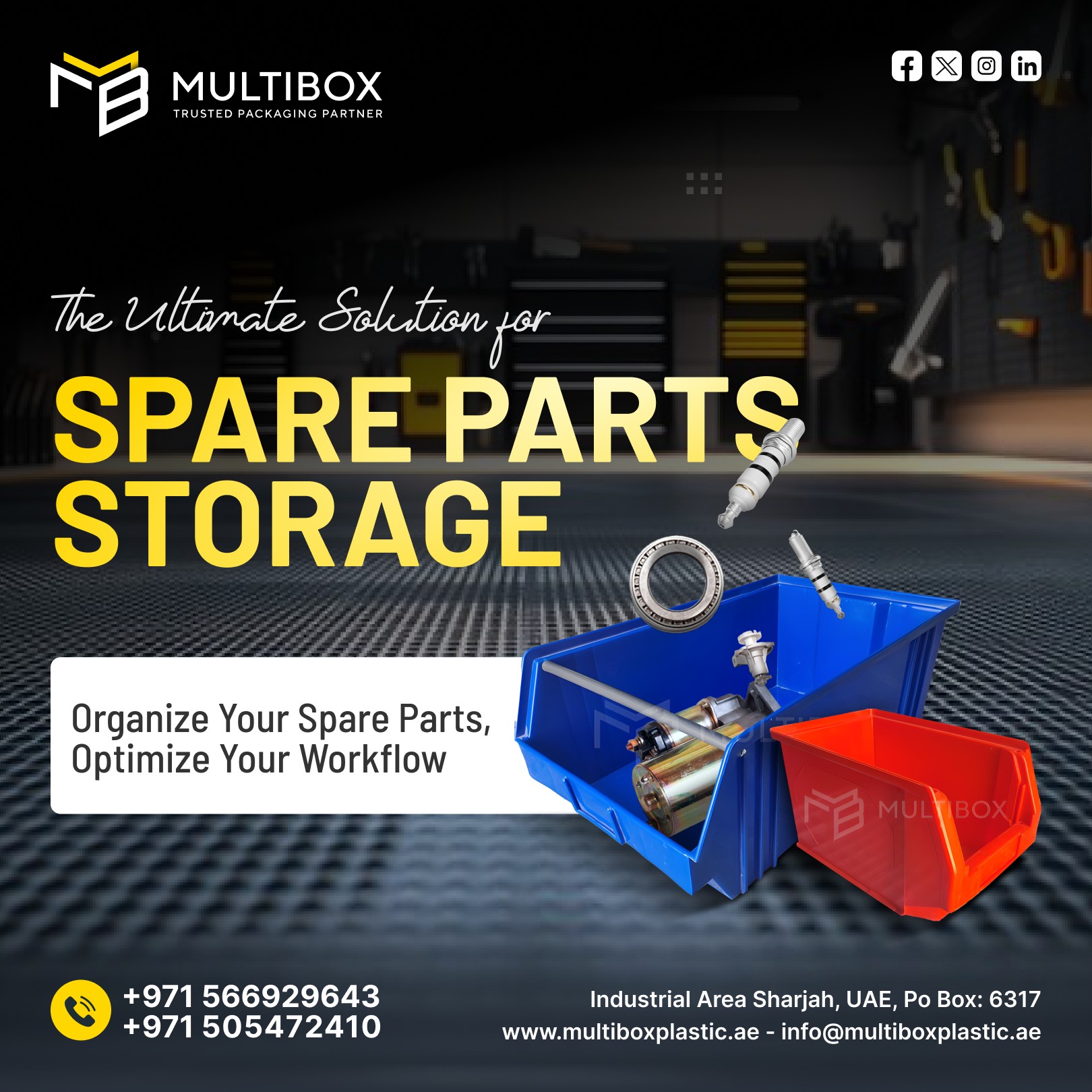 The Ultimate Solution for SPARE PARTS... - Multibox Plastic | Facebook