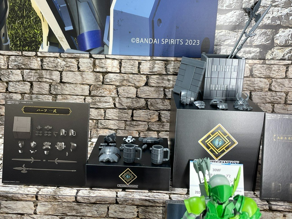 Plamo Times - UPDATE Bandai 30 Minutes Fantasy Option Set...