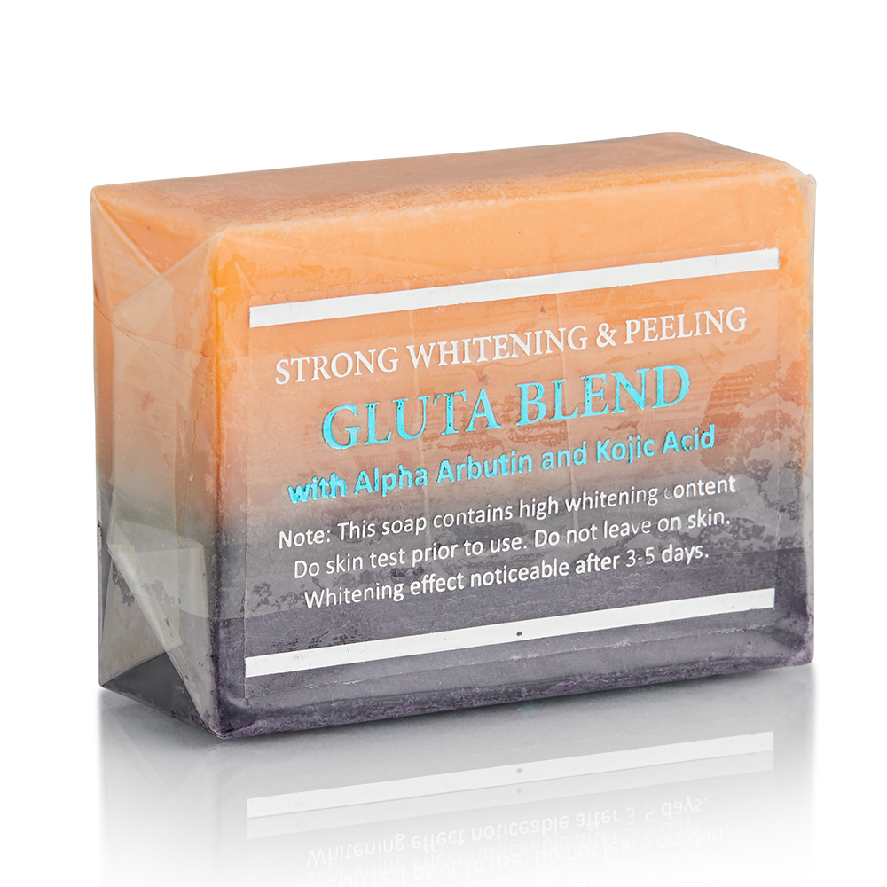 Savon Blanchissant Au Glutathione 200g - Gommant, Nettoyant Et Parfumé, Action Rapide