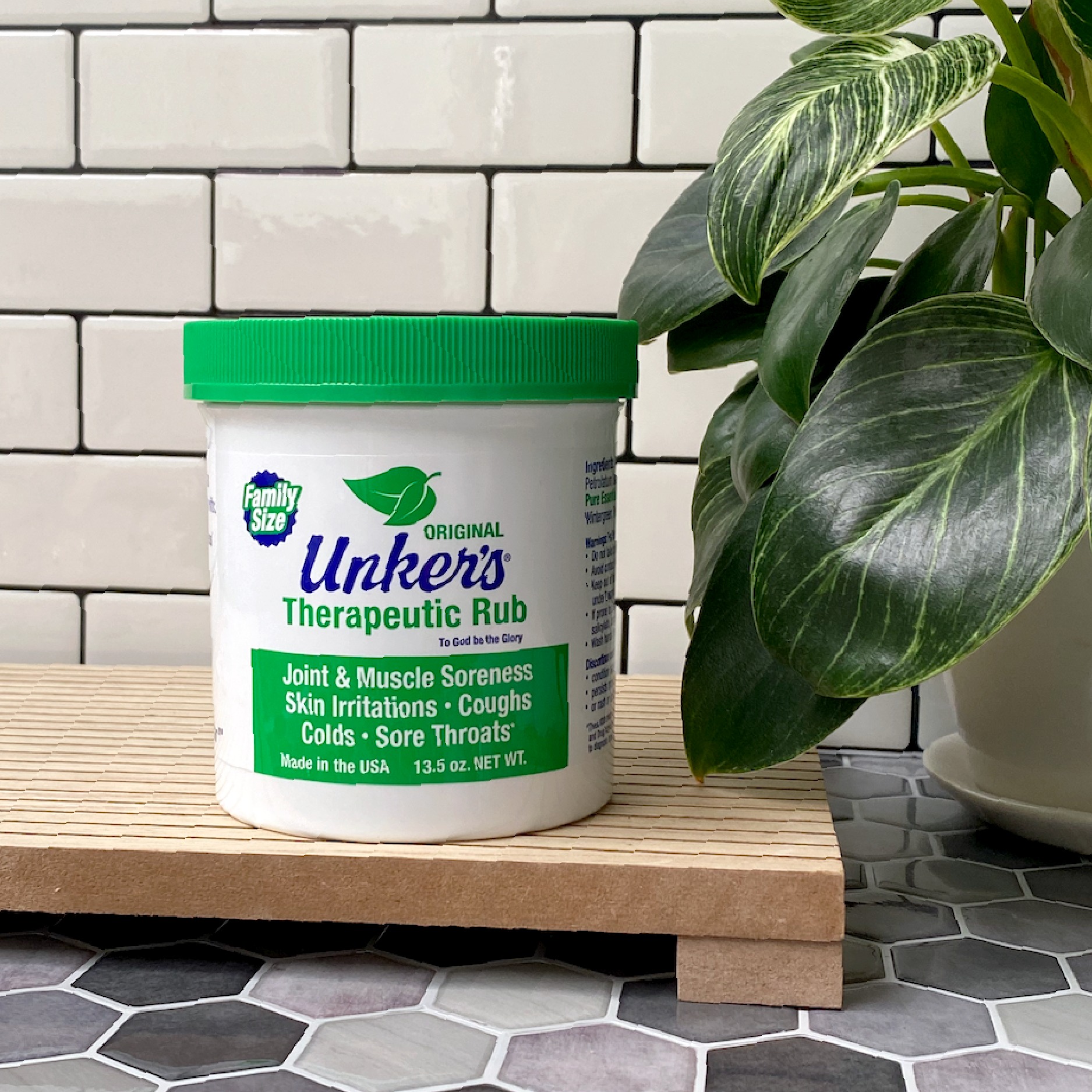 Crème Antidouleur Unker's Therapeutic Rub - Tube De 7 Onces - Neuf Sous Blister