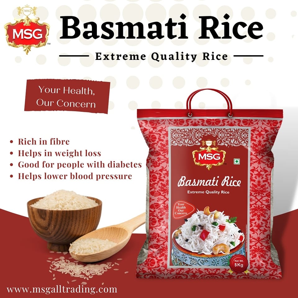 MSG All Trading International Private Limited - MSG Basmati rice is ...