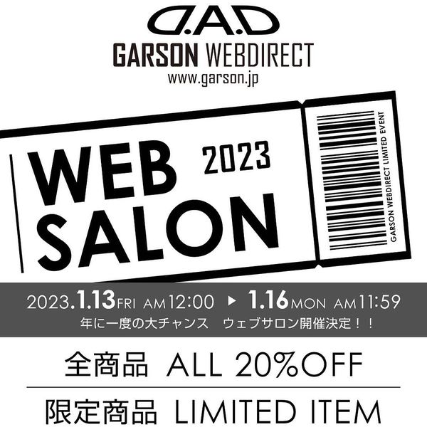 GARSON（ギャルソン） -D.A.D- (@GARSON.JP) • Facebook