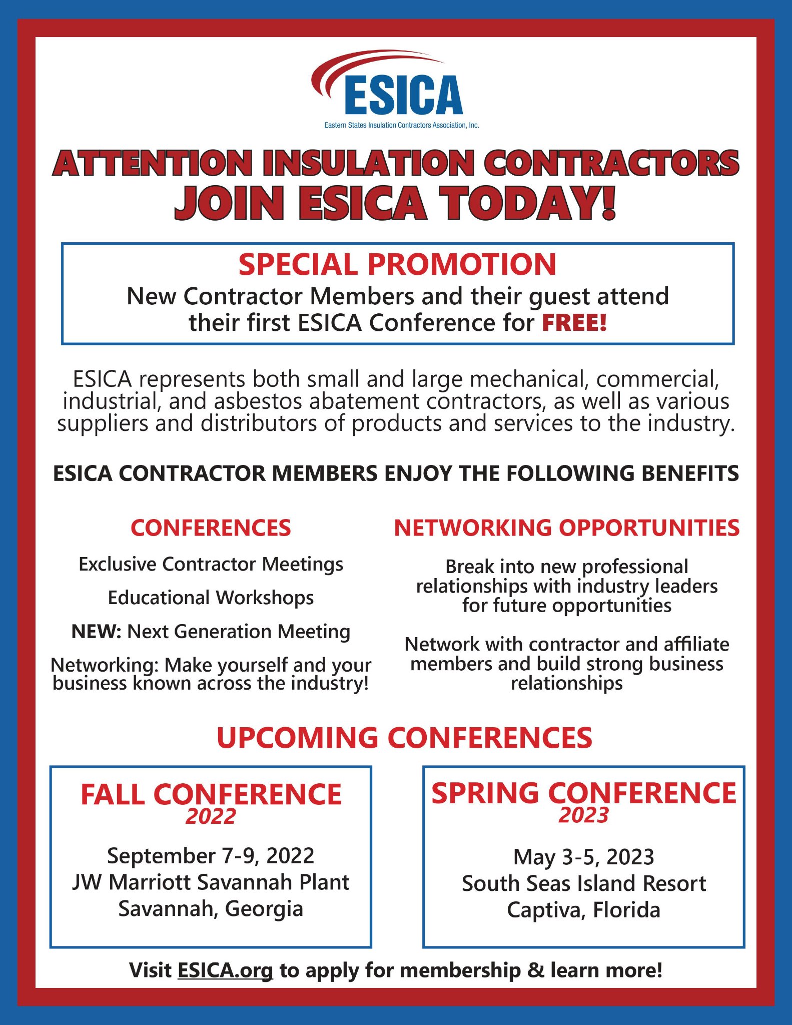 Eastern States Insulation Contractors Association, Inc 