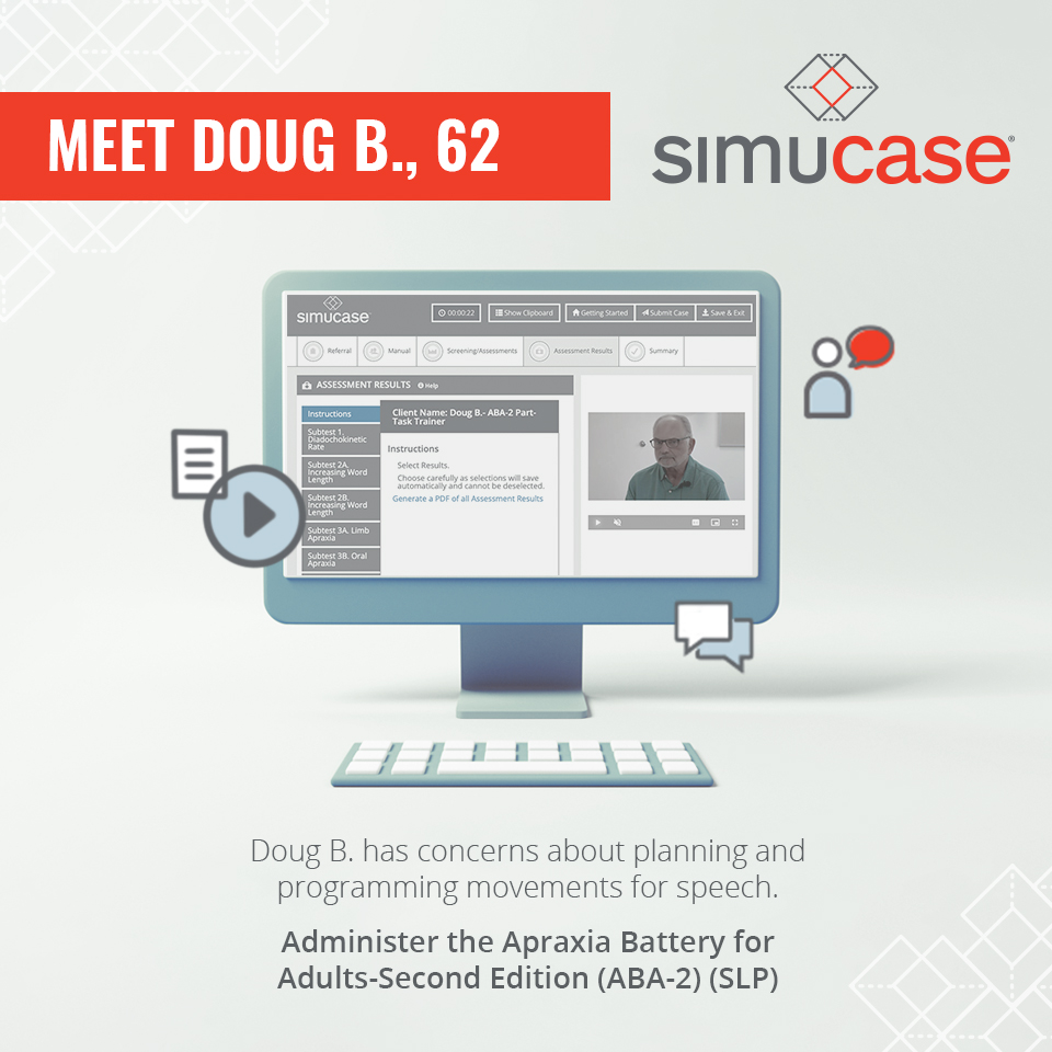 Simucase - SLP Update! We have a new patient to introduce,... | Facebook