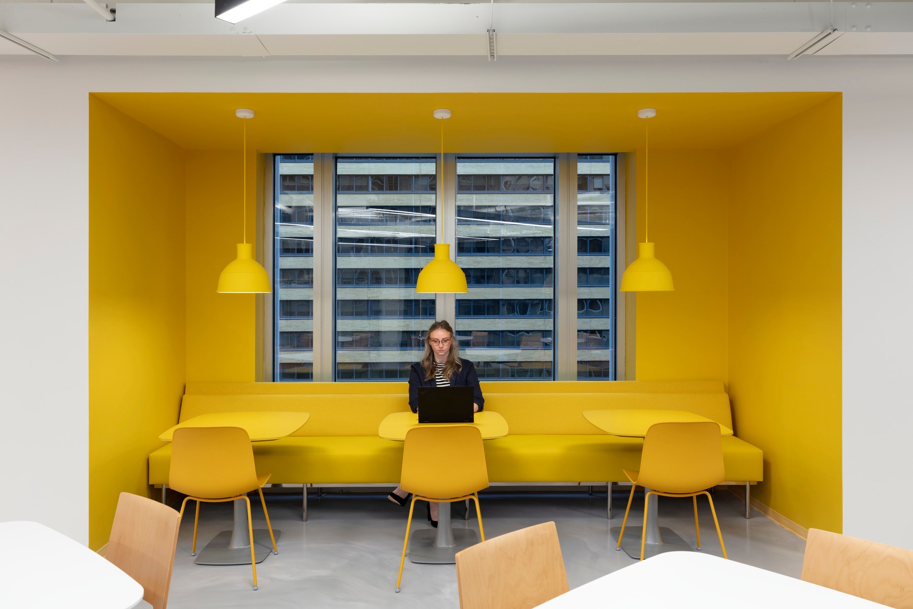 Gensler - The minimalist interior of the McGraw Hill...