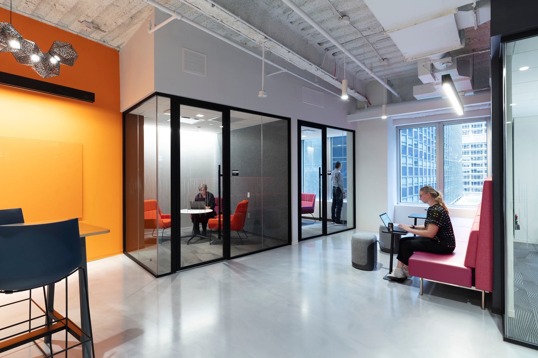 Gensler - The minimalist interior of the McGraw Hill...