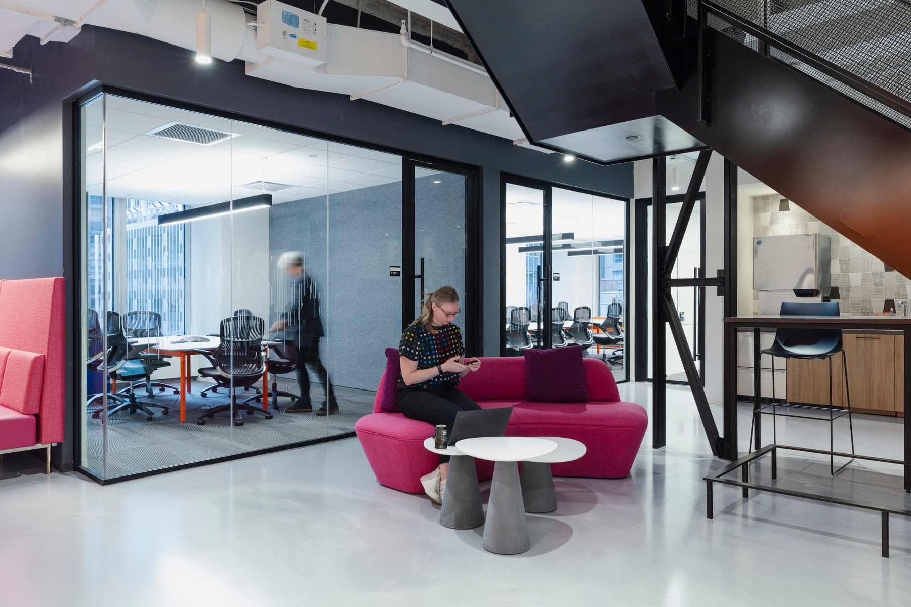 Gensler - The minimalist interior of the McGraw Hill...