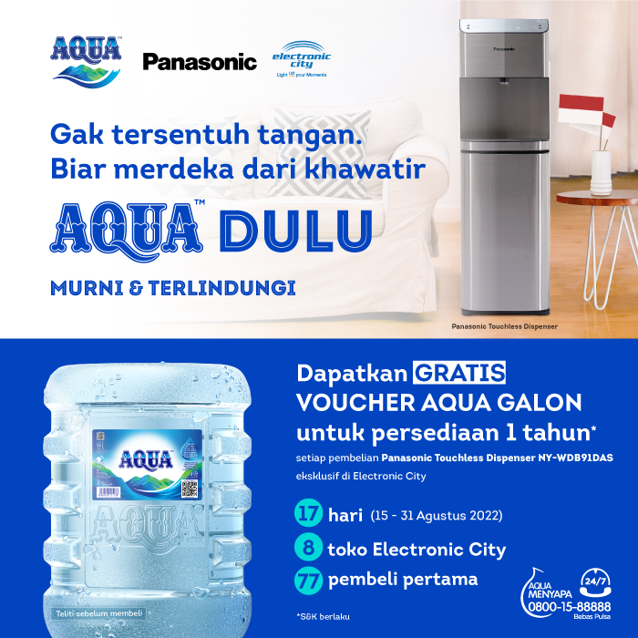 Gak tersentuh tangan, Biar merdeka... - Panasonic Indonesia | Facebook