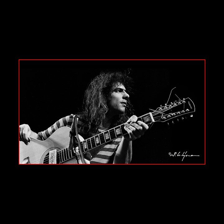 Pat Metheny Group in the 80s, photo by Shigeru Uchiyama