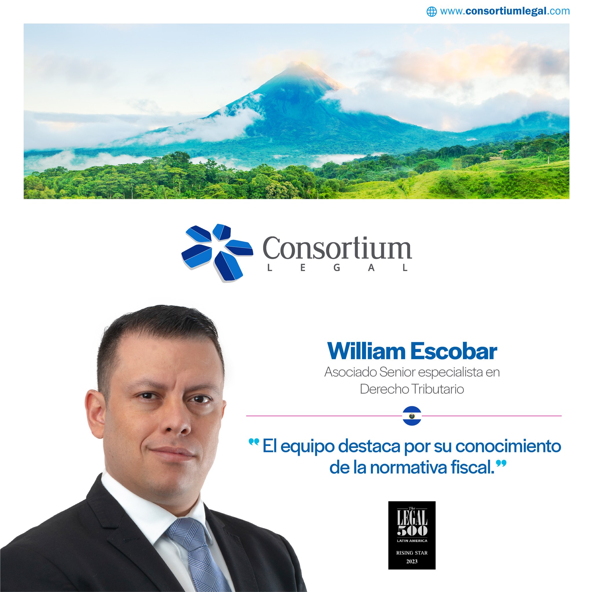 William cuenta con más de 15 años de... - Consortium Legal | Facebook
