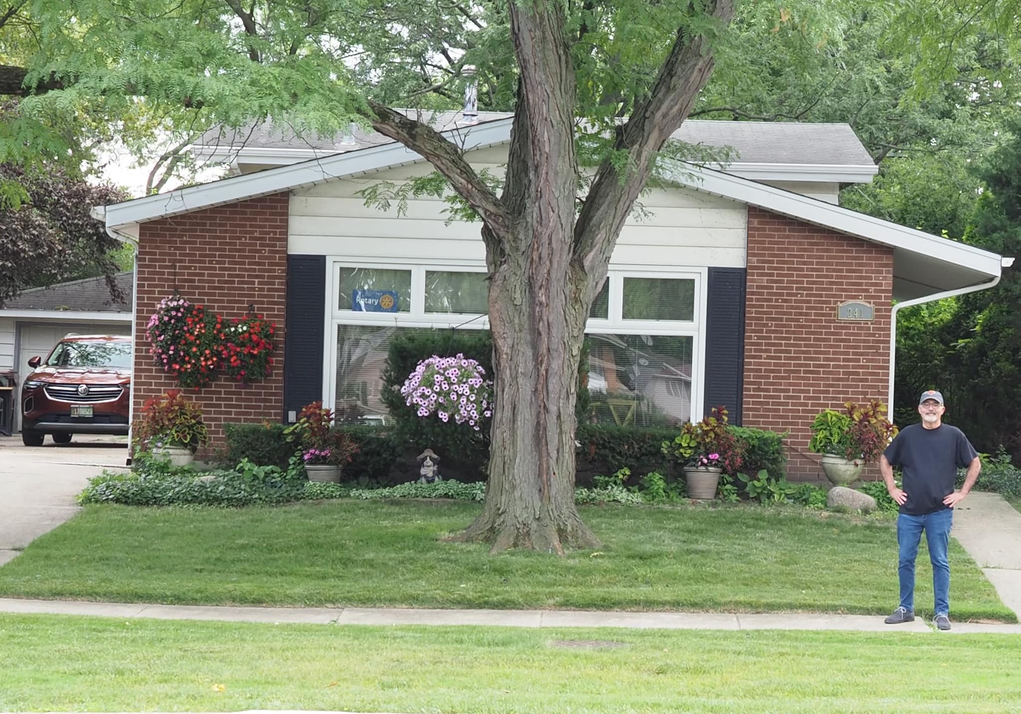 My parents' house (until 2005) on Indiana Street, in 1960 and