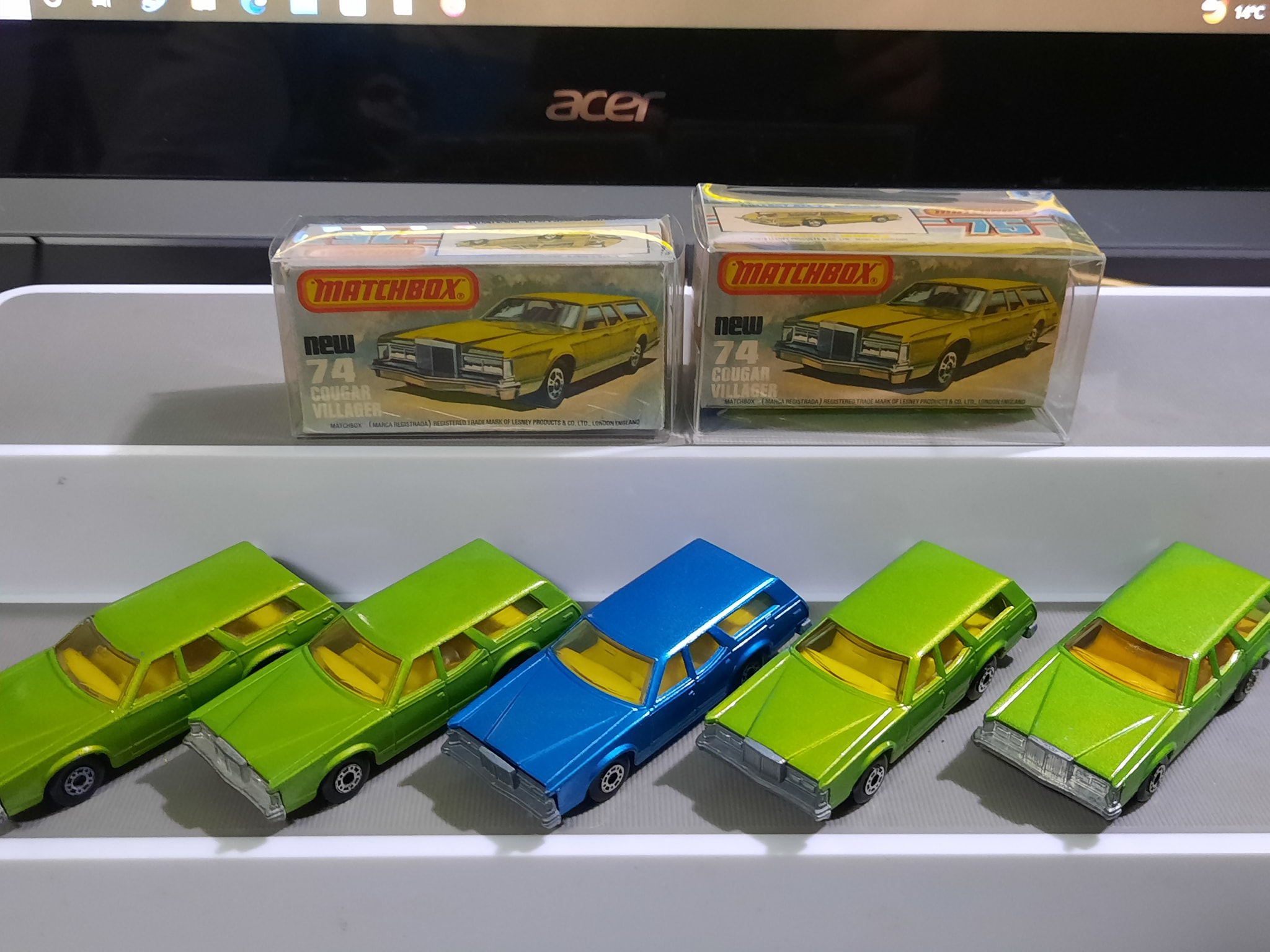 Matchbox Superfast No. 74 Cougar Villager. I bought this new about