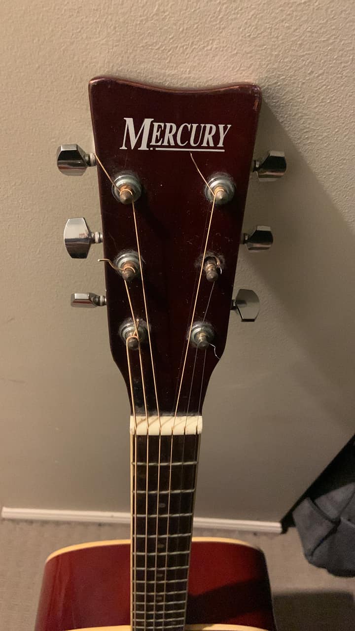 Information on the Freshman Mercury guitar model