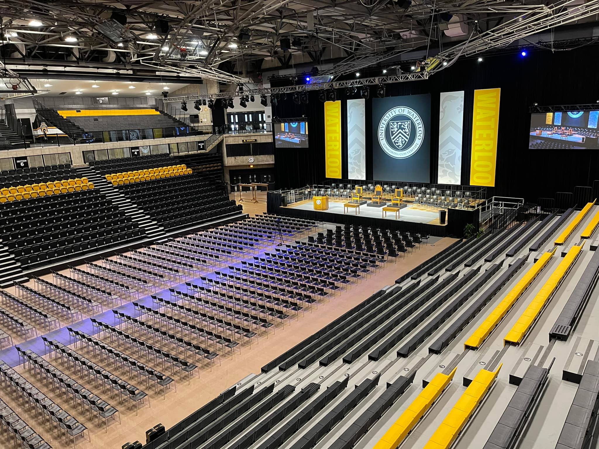 The stage is set inside the PAC! It’s... - Waterloo Warriors