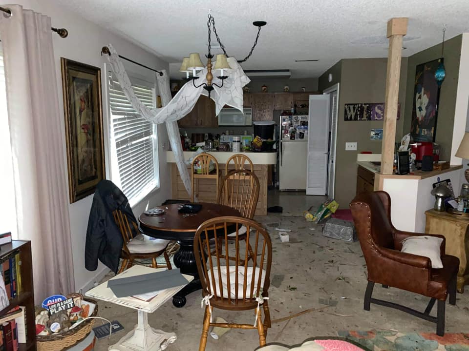 Temple Ricke TV - Here is a look at the damage from Edisto...