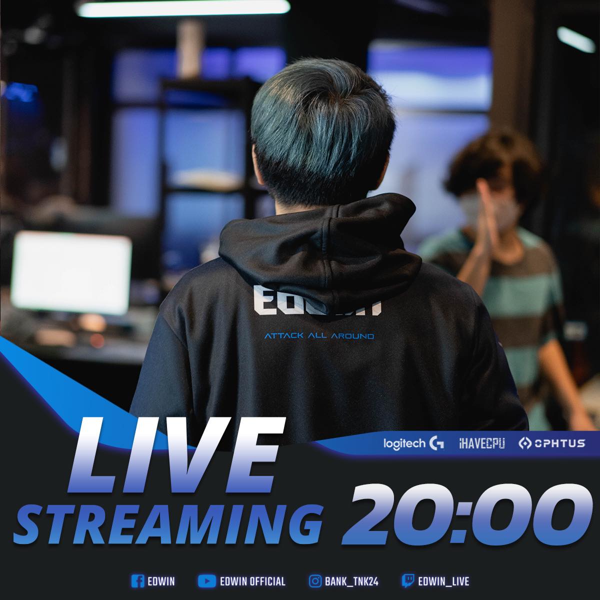 Edwin - เจอกัน 2 ทุ่ม twitch.tv/edwin_live...