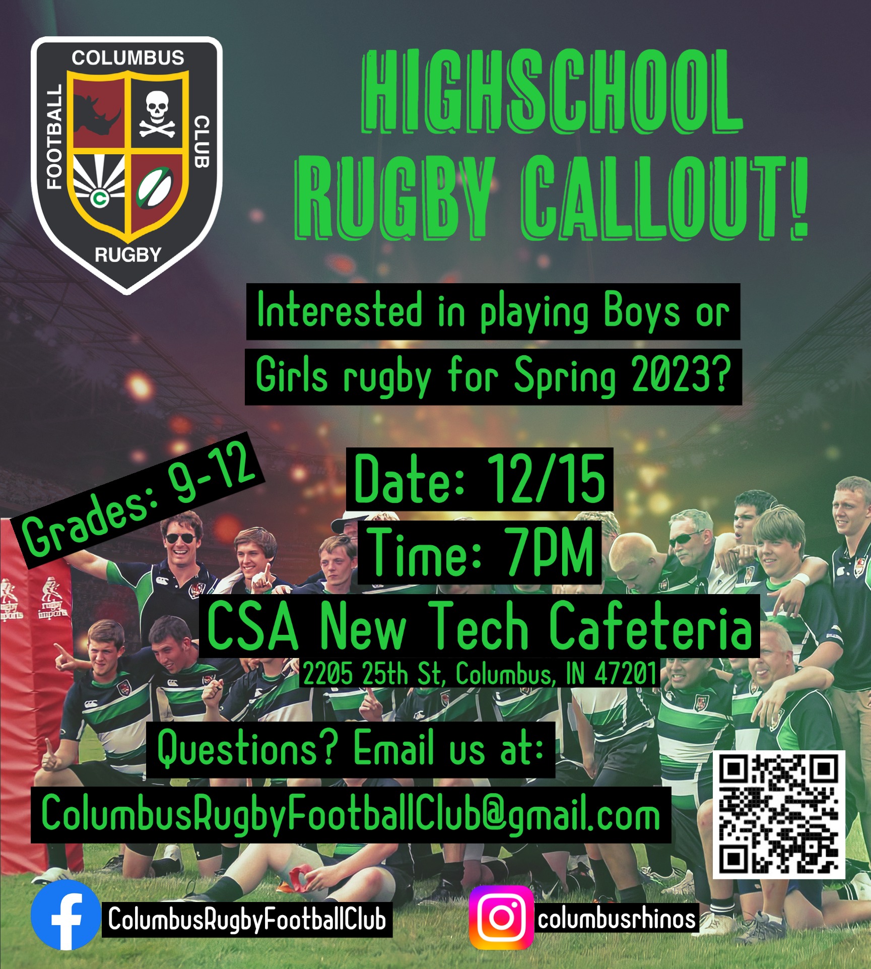 The Columbus Rugby Football... - Columbus Rugby Football Club | Facebook