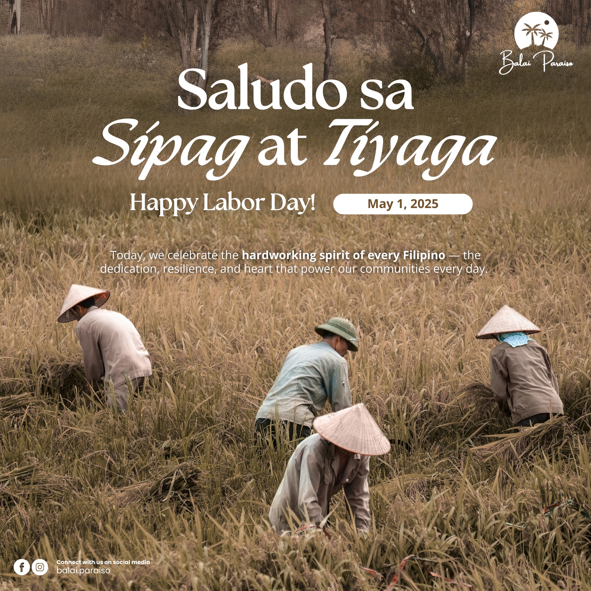 Balai - Saludo sa Sipag at Tiyaga ng bawat Pilipino. 🇵🇭 Today, we ...