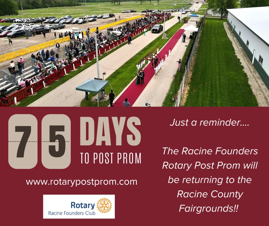 Racine - Just a reminder that this year's Racine Founders Rotary is ...