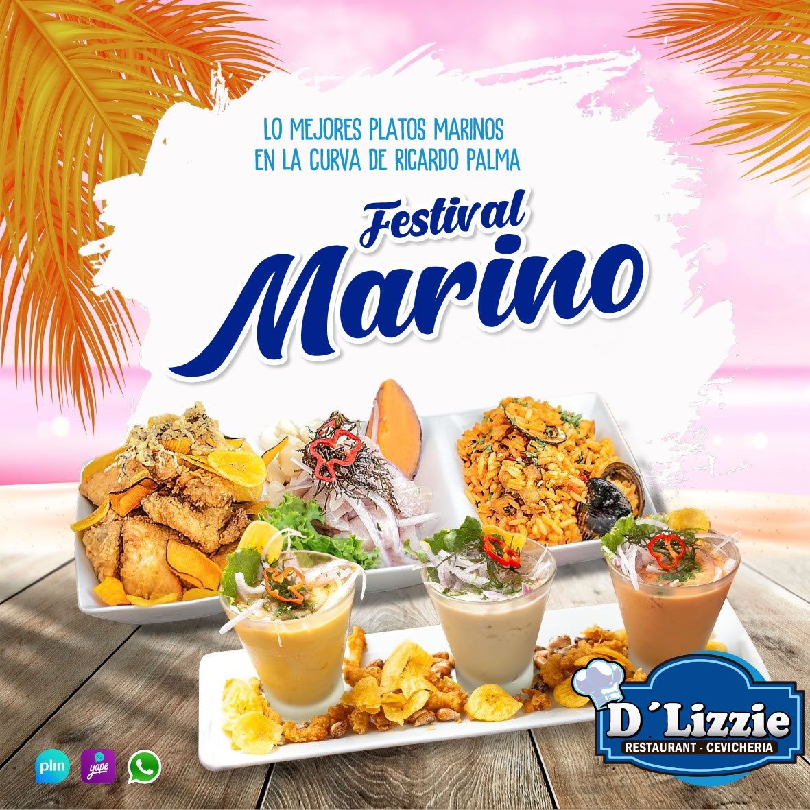 ⏰ Prueba nuestros PLATOS MARINOS,... - Restaurant D' lizzie