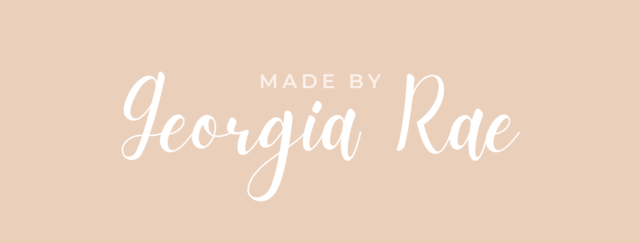 Made by Georgia Rae